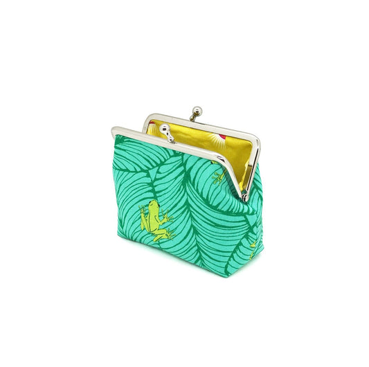 Clip Wallet green Frog