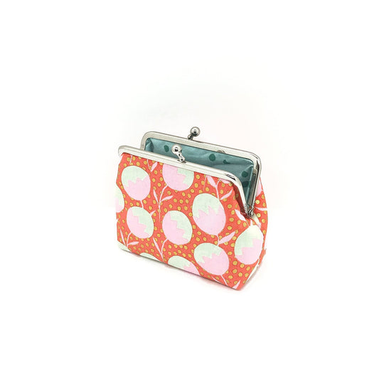 Frame Purse with golden Dots