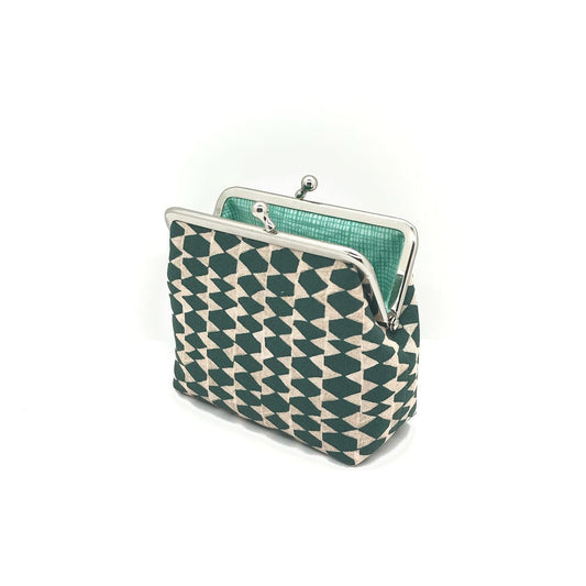Clip Wallet Framepurse graphic green