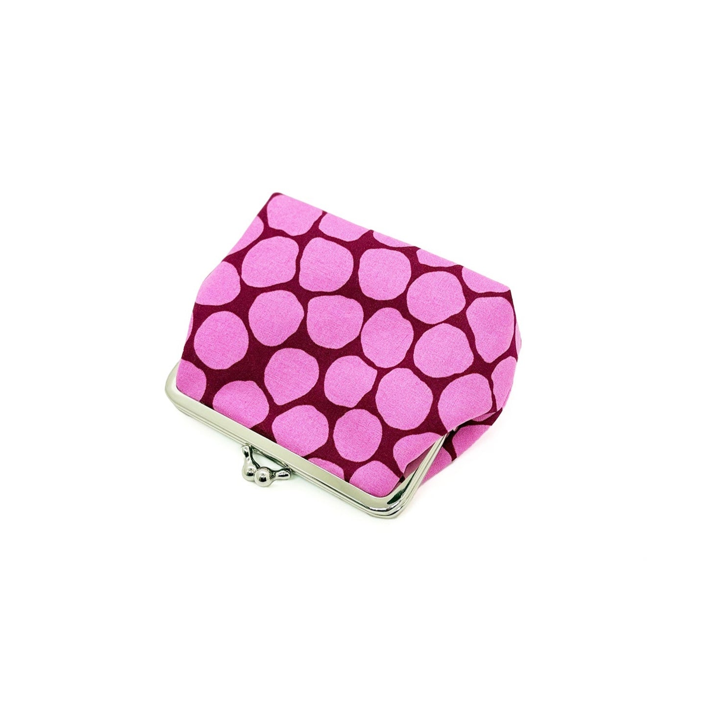 Clip purse pink balls