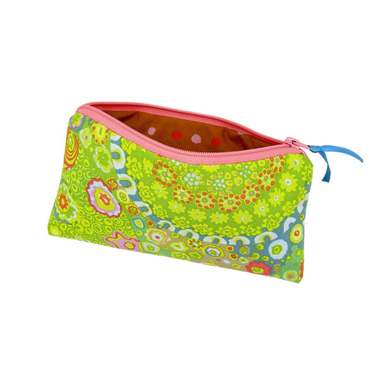 Federmäppchen Stiftetasche mit abstraktem Blumenmuster