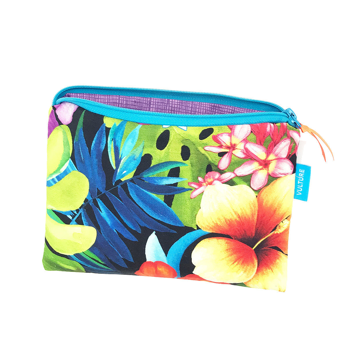 Kosmetiktasche mit tropischem Blumenmuster SALE