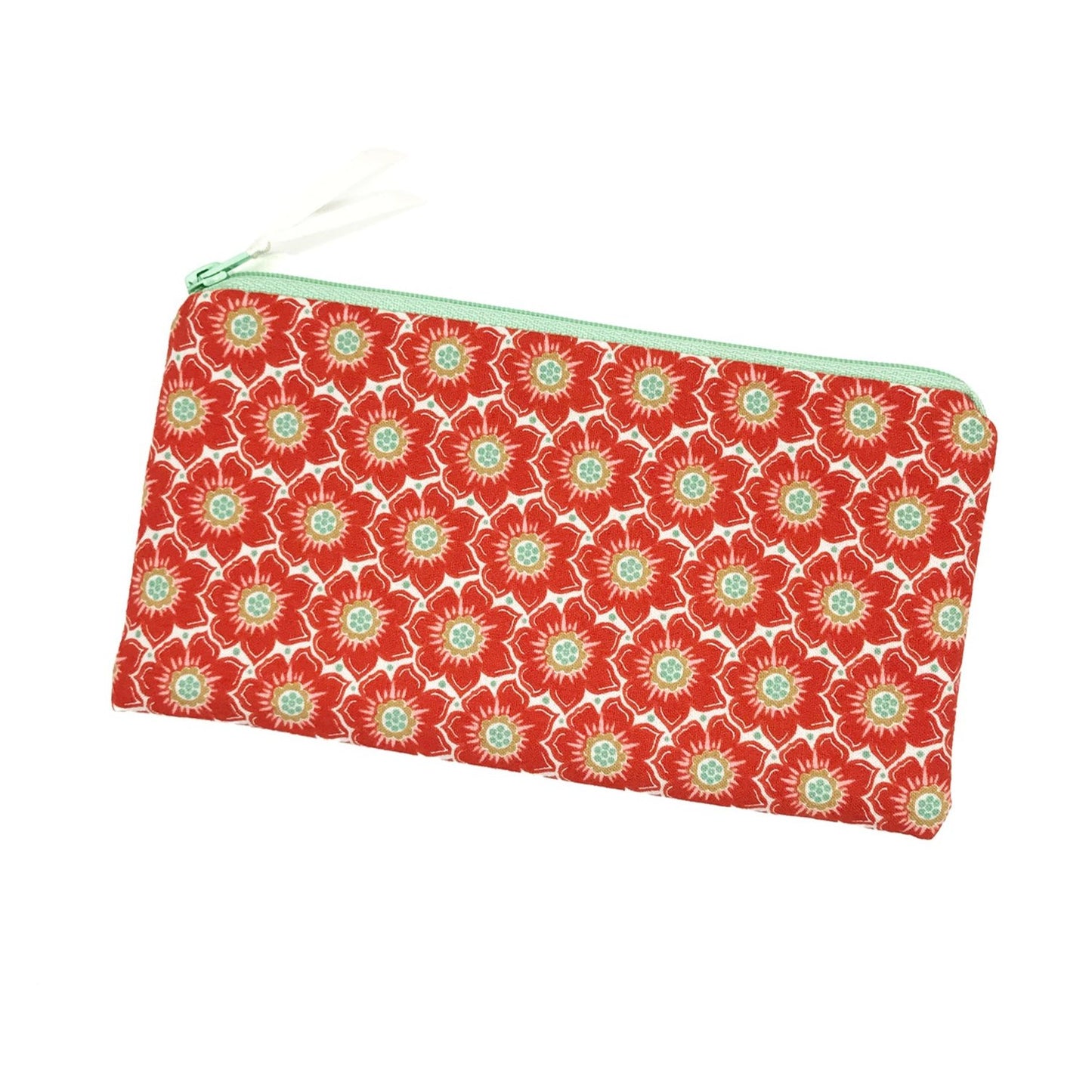 florale Kosmetiktasche Schminkbeutel