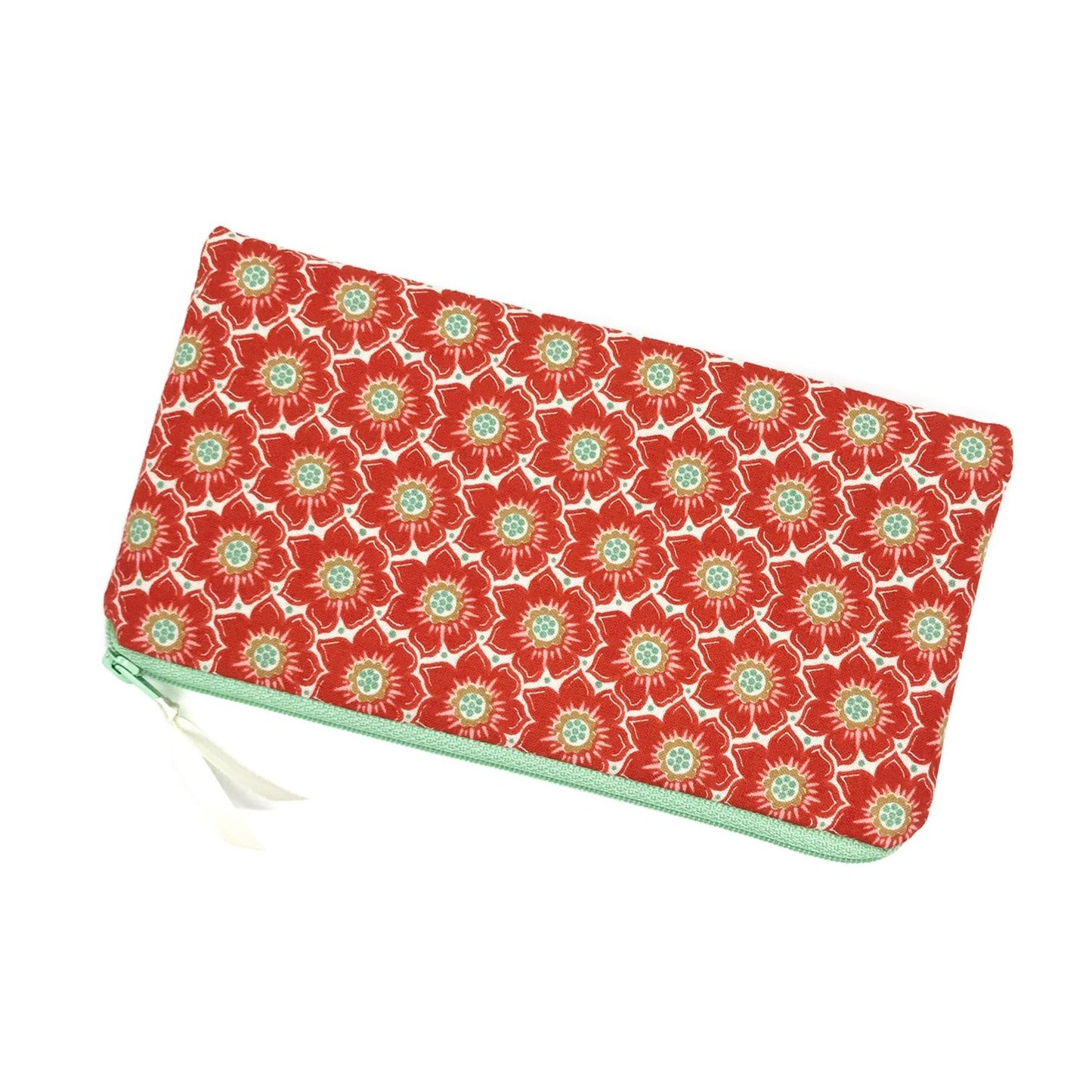 florale Kosmetiktasche Schminkbeutel