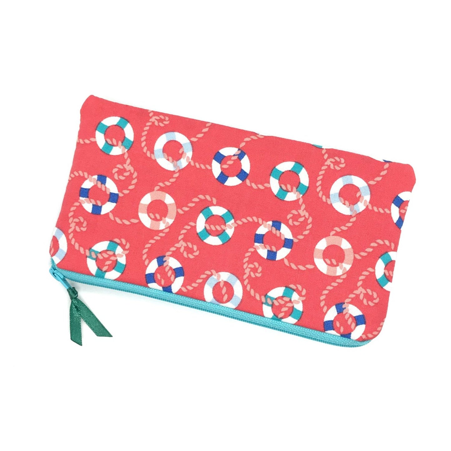 flache Schminktasche Stiftetasche mit Otter
