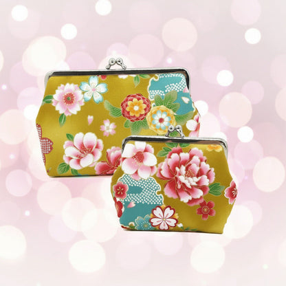 Geschenkset Duo Clipbörse japanische Blumen