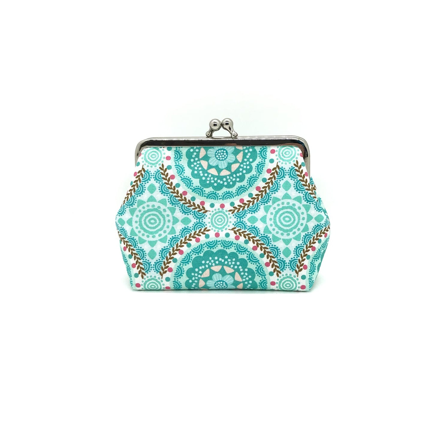 Clipbörse mit blauen Ornamenten