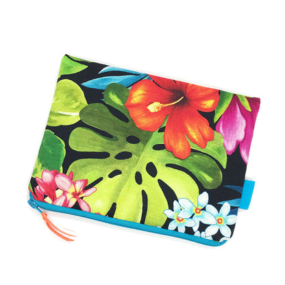 Cosmetic bag with floral pattern SALE
