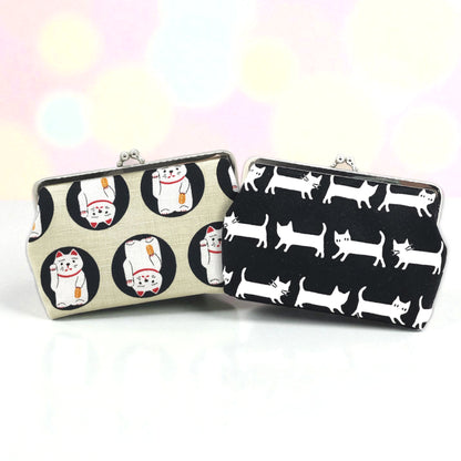 Geschenkset für die Katzenfreundin Clipbörsen mit Katzenmotiv