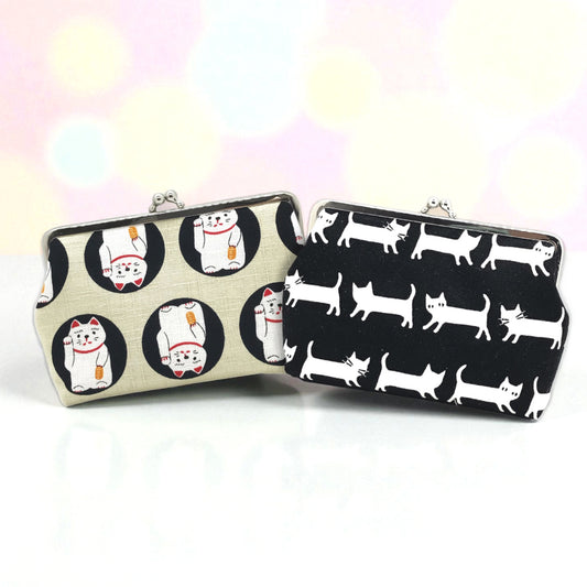 Geschenkset für die Katzenfreundin Clipbörsen mit Katzenmotiv