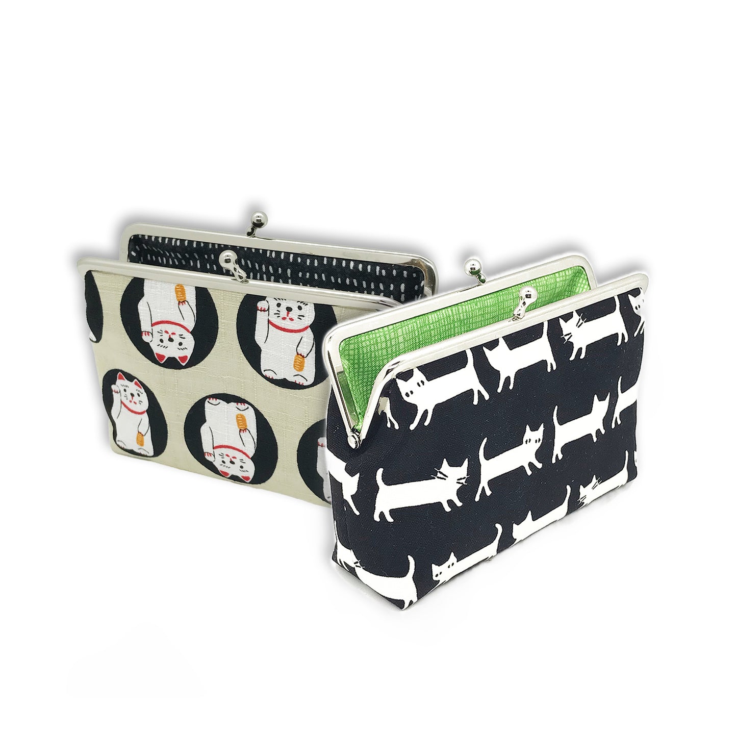 Geschenkset für die Katzenfreundin Clipbörsen mit Katzenmotiv